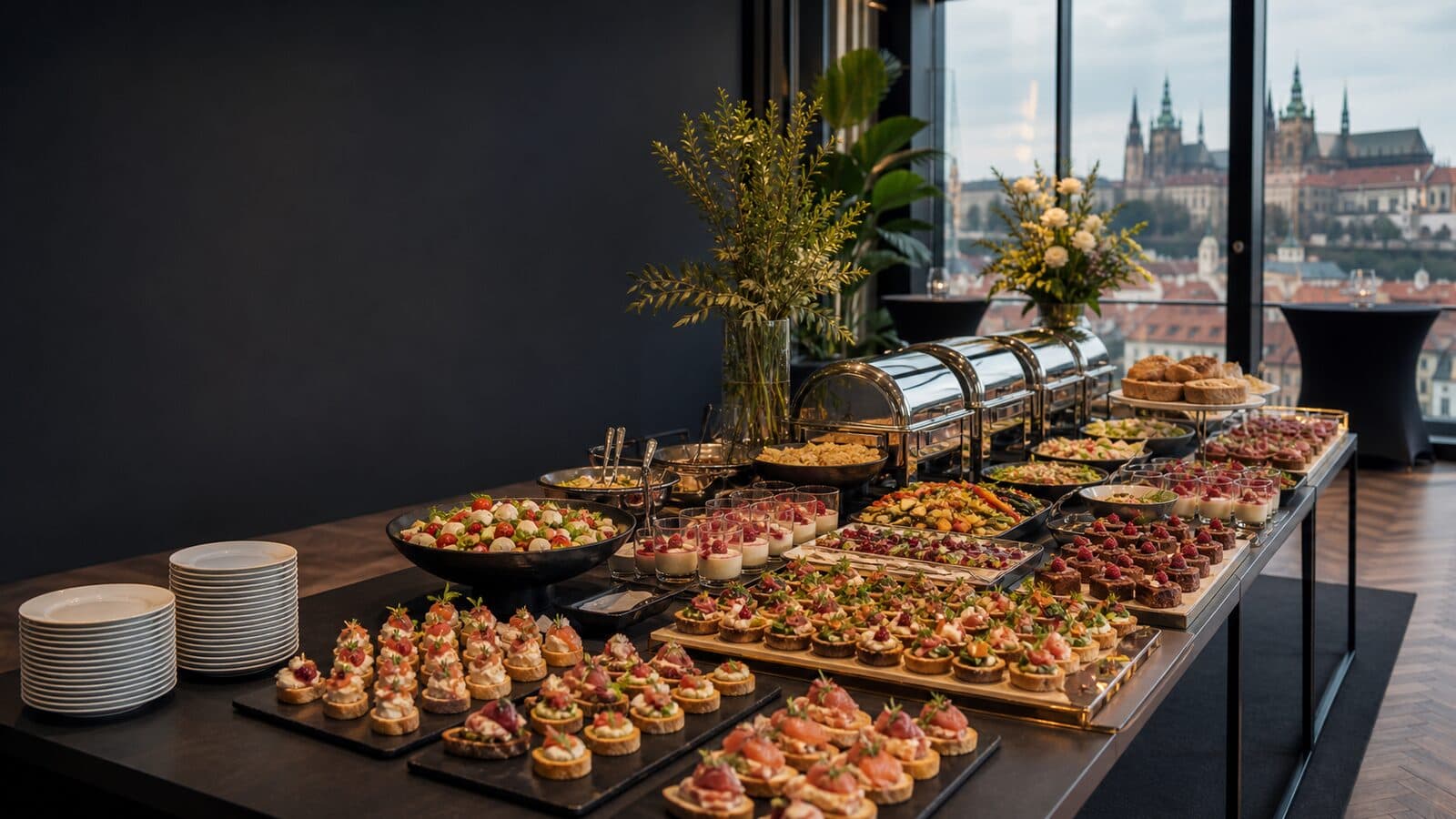 Buffet catering in Prague